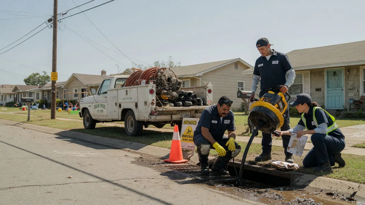 Drain Cleaning in Frankston, TX near me
